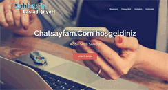 Desktop Screenshot of chatsayfam.com